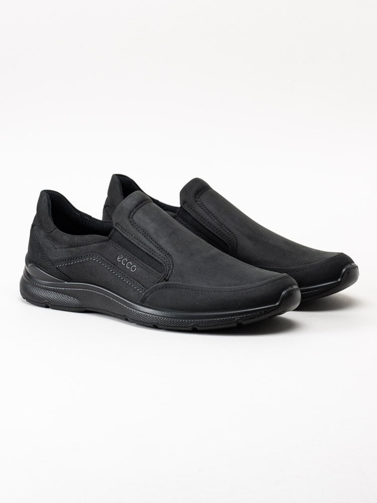 Ecco - Irving Slip On - Svarta slip on promenadskor