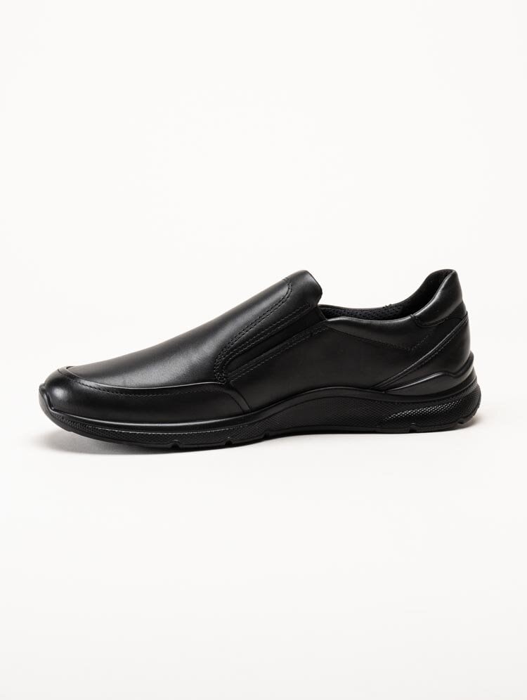 Ecco - Irving - Svarta slip on skor i skinn