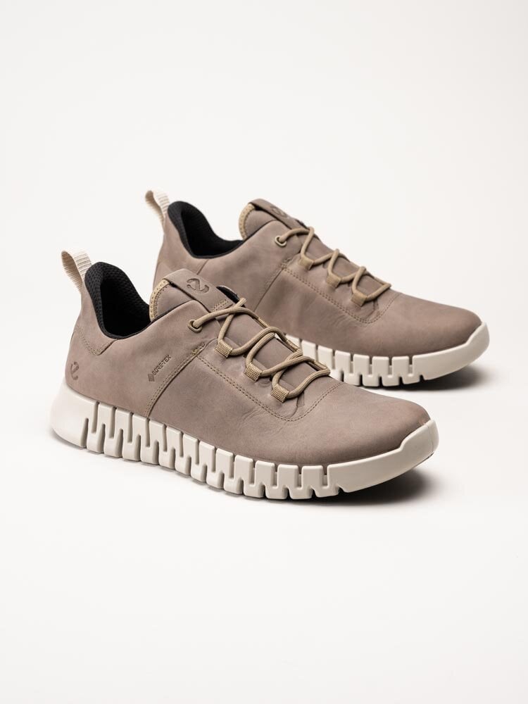 Ecco - Gruuv GTX - Bruna sneakers med Gore-Tex