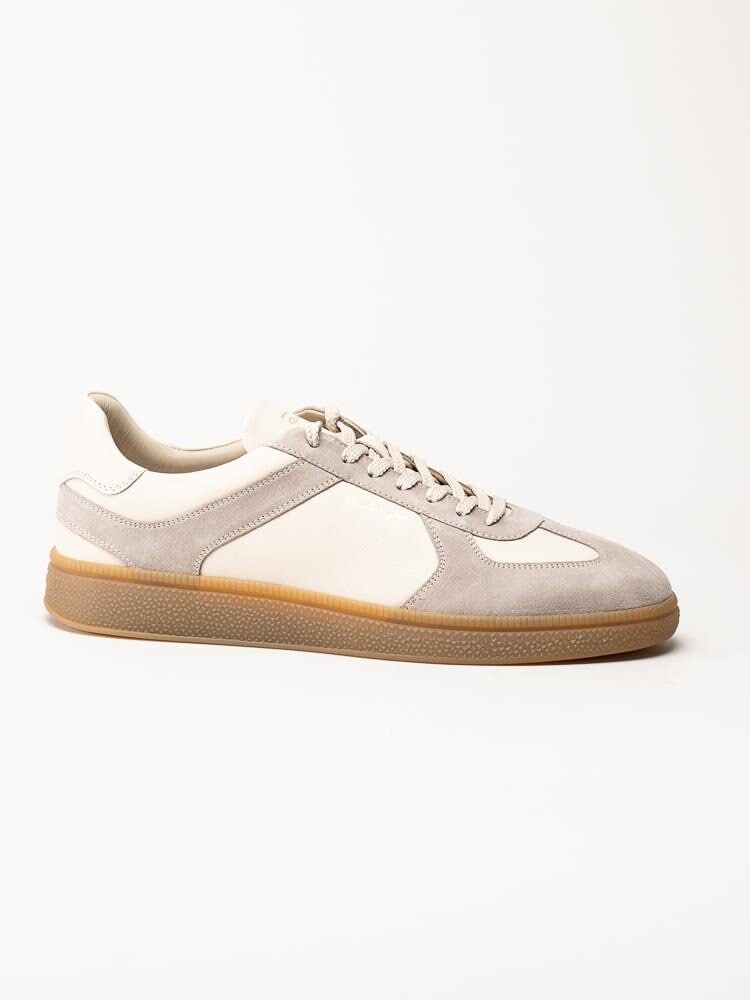 Gant Footwear - Cuzmo Sneaker - Beige sneakers skinn och mocka