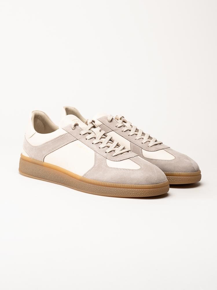 Gant Footwear - Cuzmo Sneaker - Beige sneakers skinn och mocka