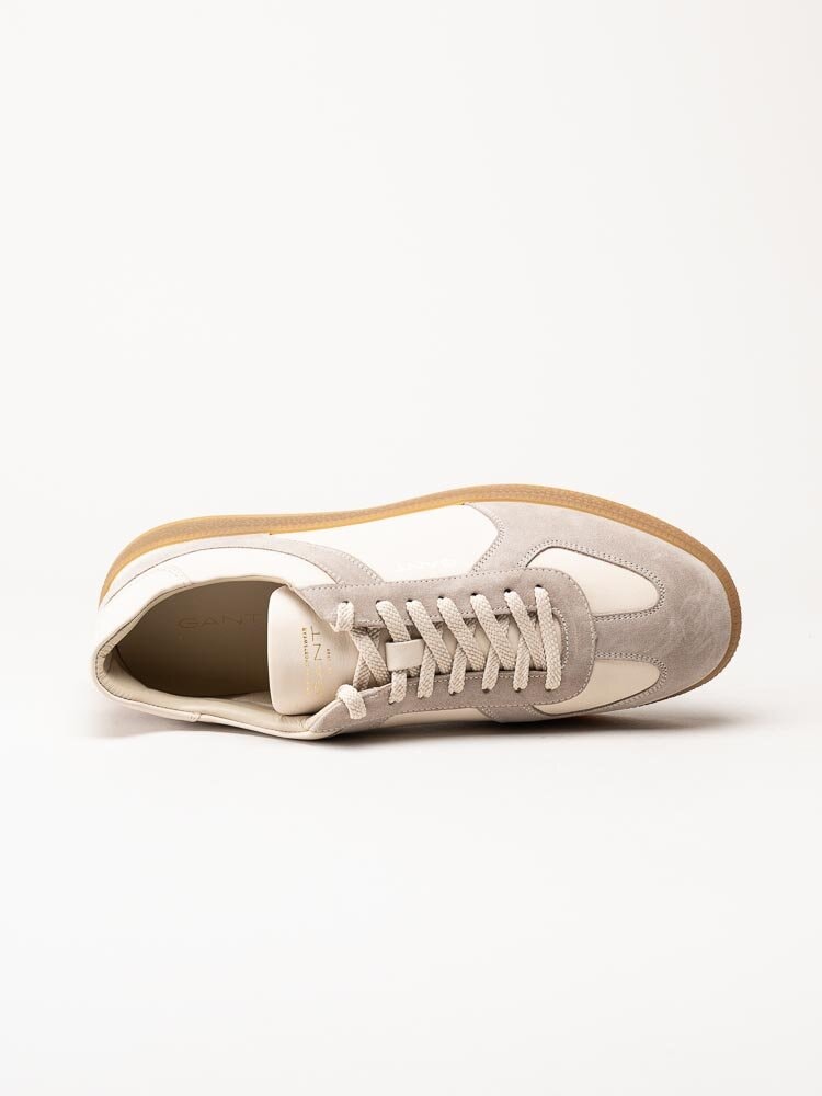 Gant Footwear - Cuzmo Sneaker - Beige sneakers skinn och mocka