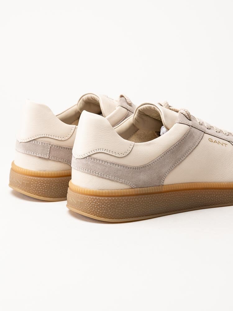 Gant Footwear - Cuzmo Sneaker - Beige sneakers skinn och mocka