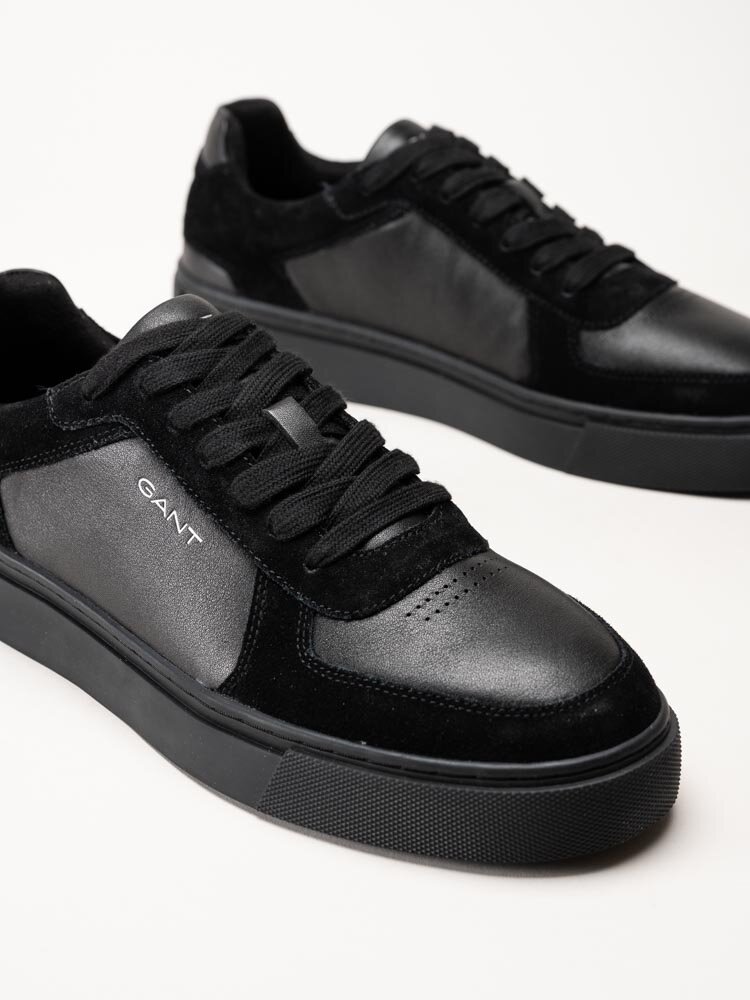 Gant Footwear - Mc Julien Sneaker - Svarta sneakers i skinn och mocka