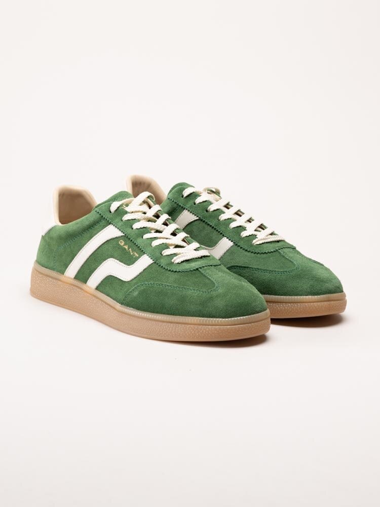 Gant Footwear - Cuzmo Sneaker - Gröna sneakers i mocka