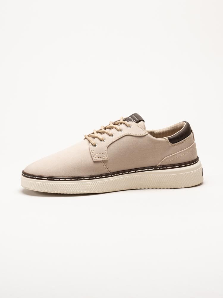 Gant Footwear - San Prep - Beige sneakers i textil