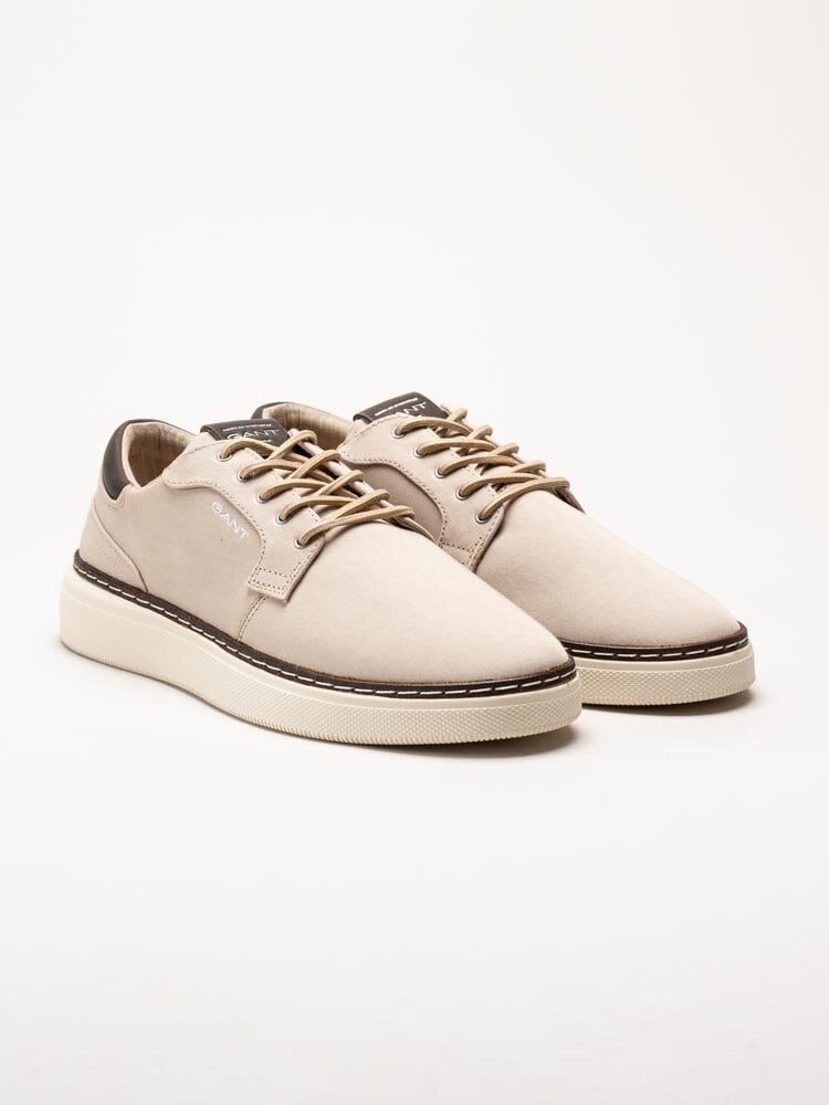 Gant Footwear - San Prep - Beige sneakers i textil