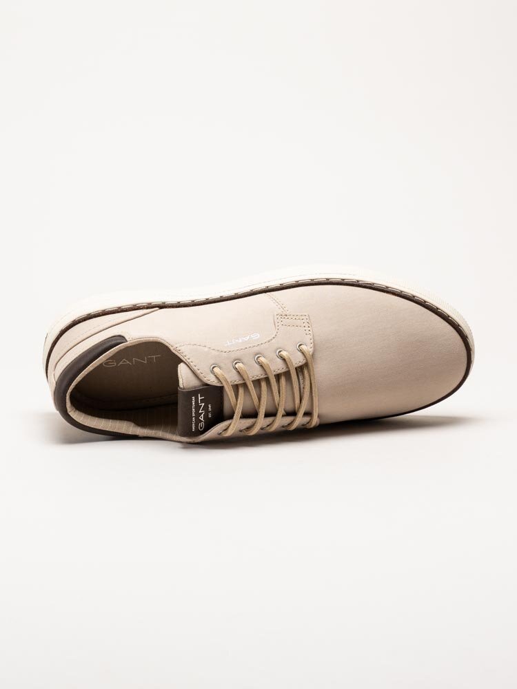 Gant Footwear - San Prep - Beige sneakers i textil