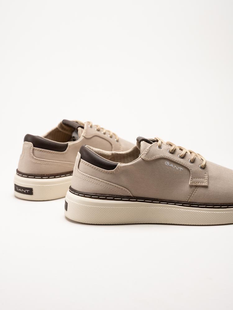 Gant Footwear - San Prep - Beige sneakers i textil