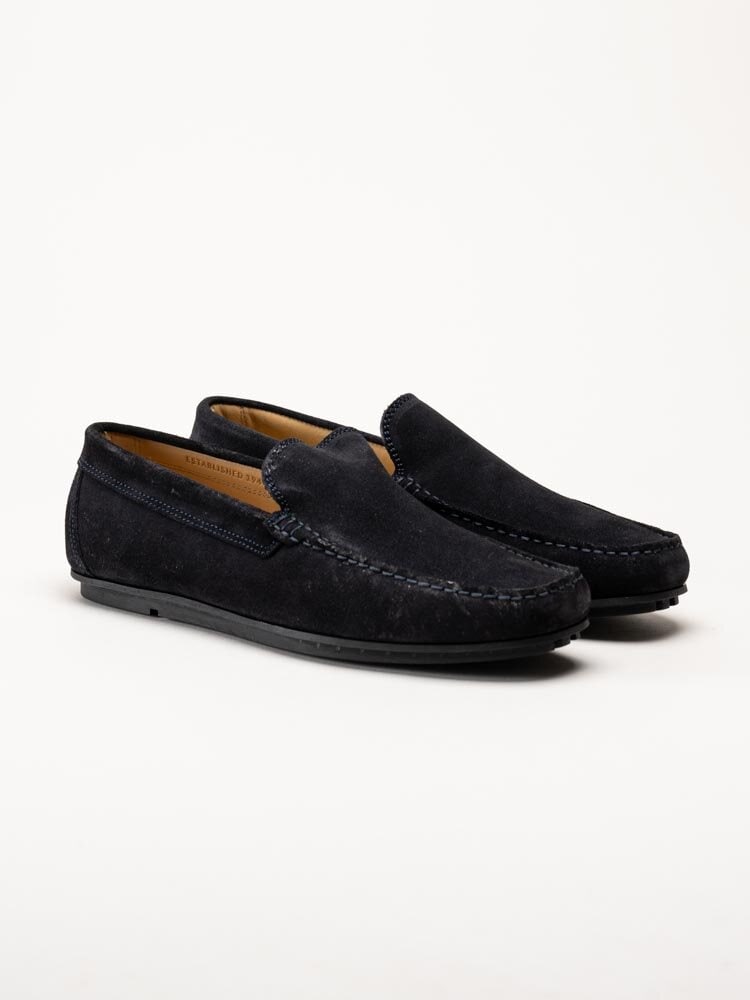 Gant Footwear - Wilmon - Mörkblå loafers i mocka