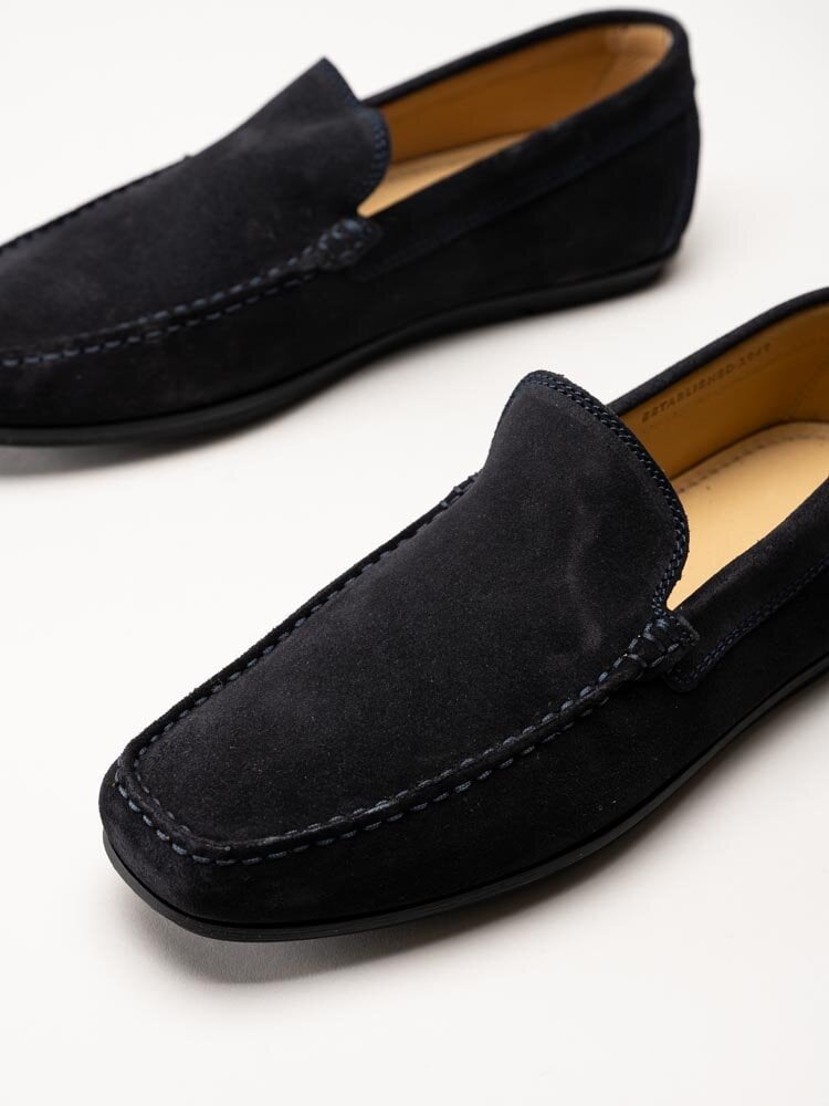 Gant Footwear - Wilmon - Mörkblå loafers i mocka