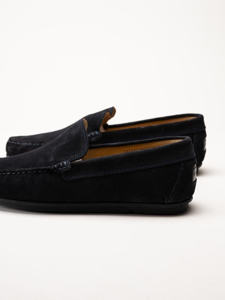 Gant Footwear - Wilmon - Mörkblå loafers i mocka