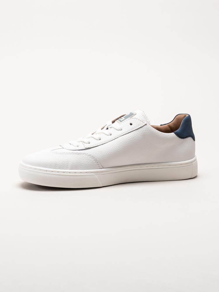 Rieker - Vita sneakers i skinn