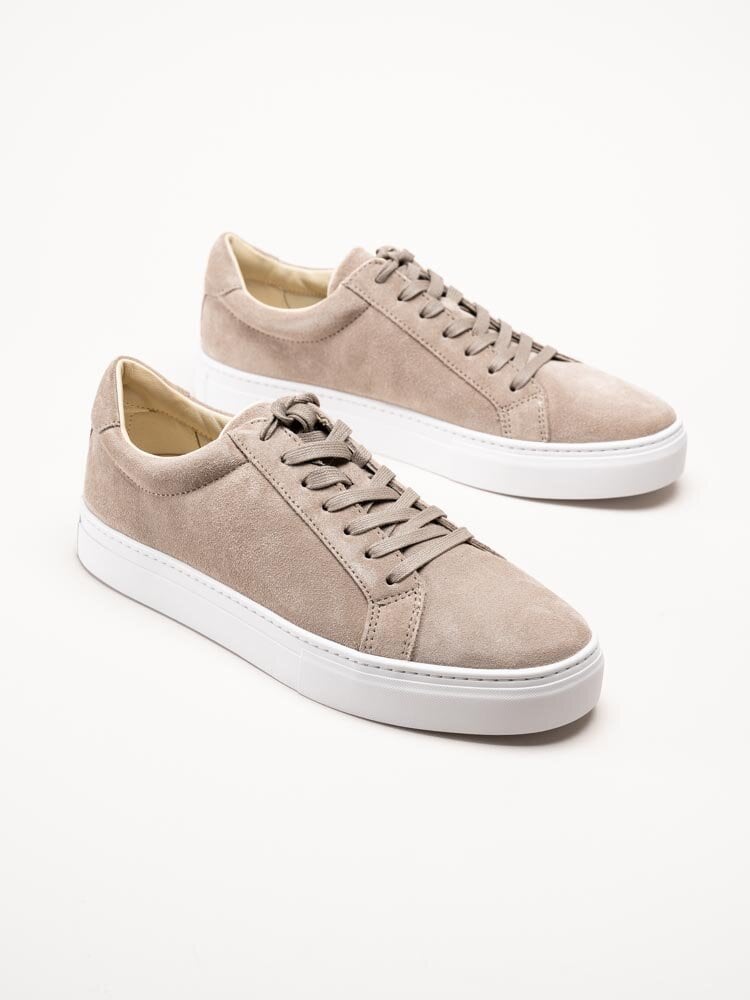 Vagabond - Paul 2.0 - Beige sneakers i mocka