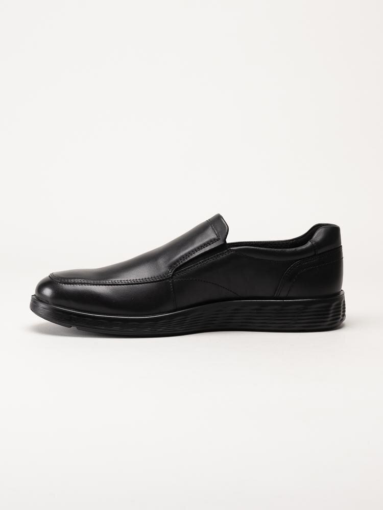 Ecco - S.Lite Hybrid - Svarta slip on skor i skinn