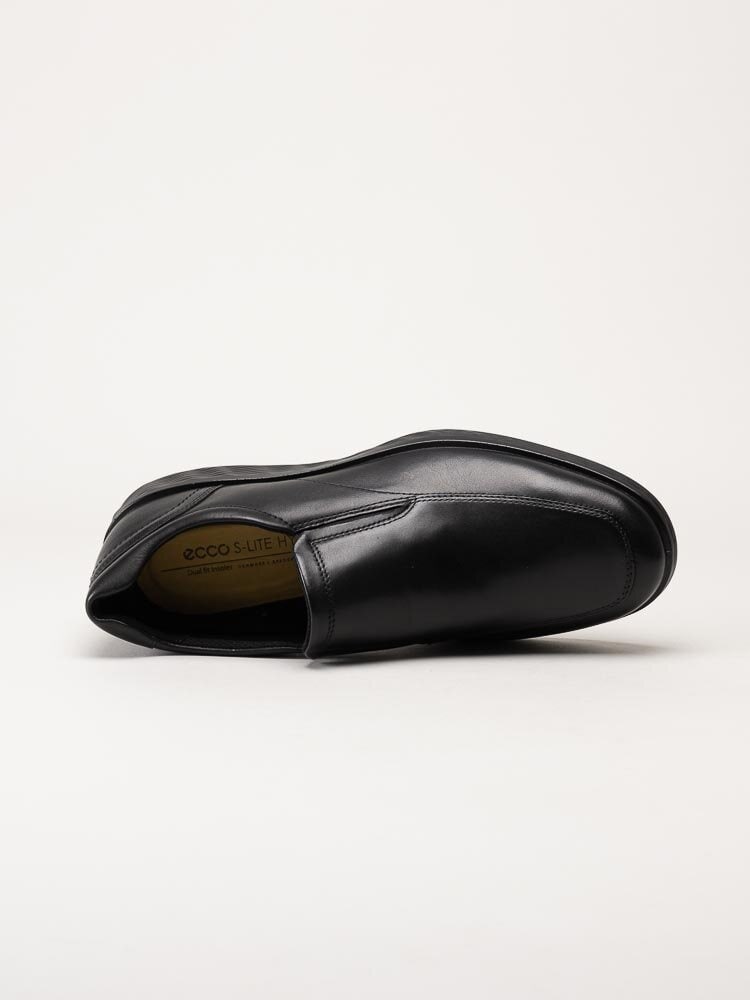 Ecco - S.Lite Hybrid - Svarta slip on skor i skinn