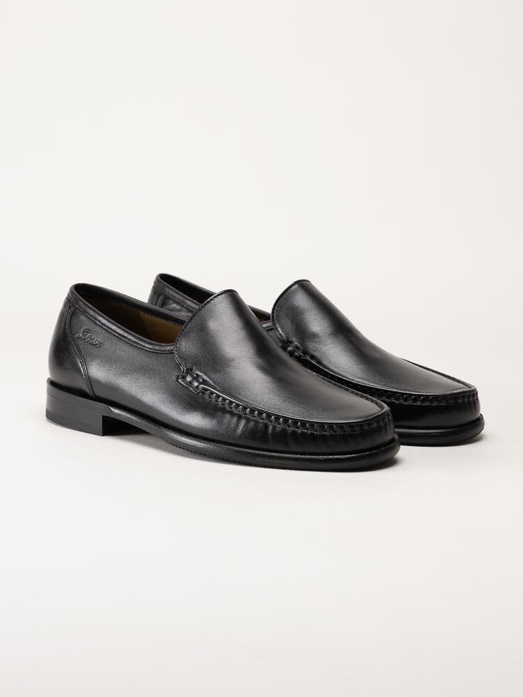 Sioux - Carol - Svarta loafers i skinn