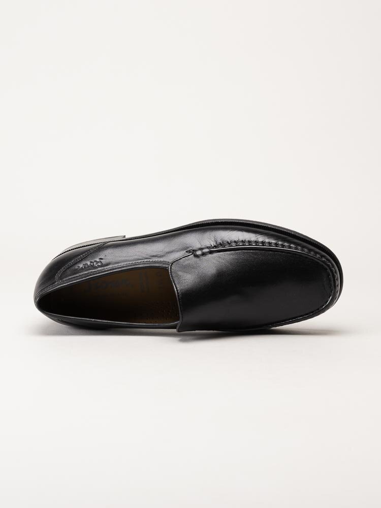 Sioux - Carol - Svarta loafers i skinn