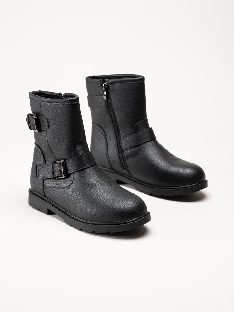 Duffy - Svarta fodrade boots