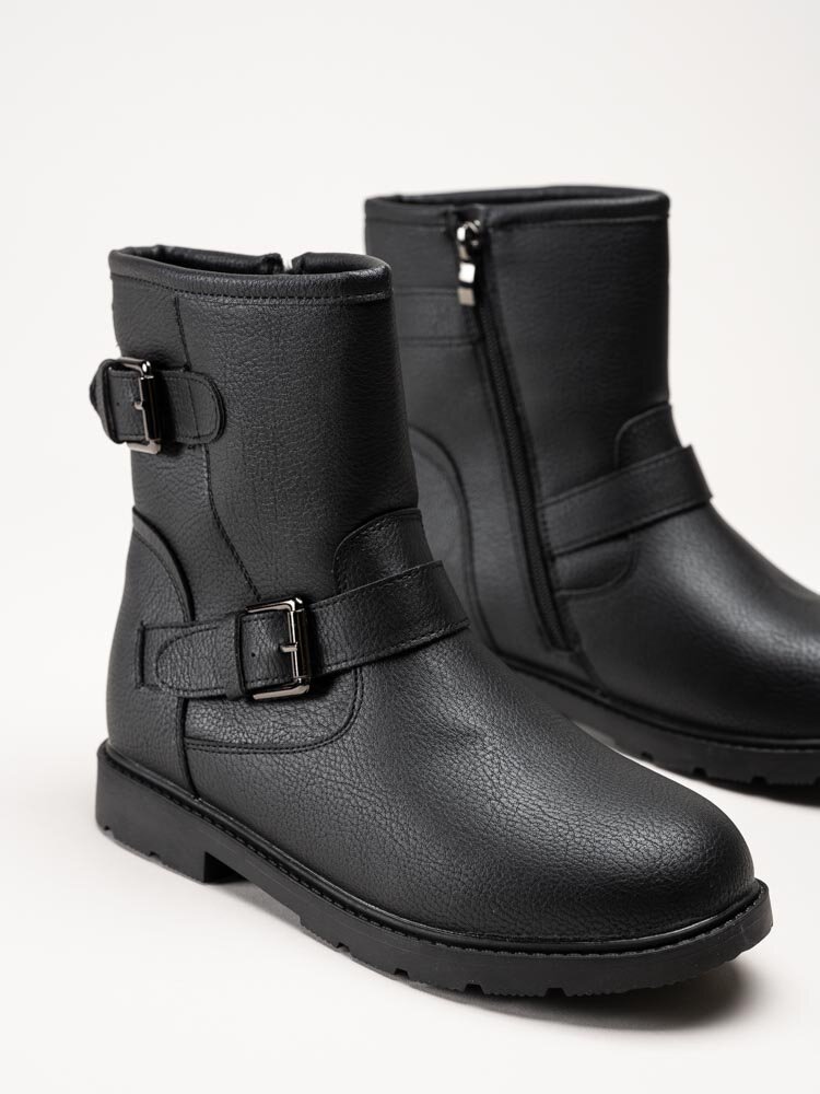 Duffy - Svarta fodrade boots