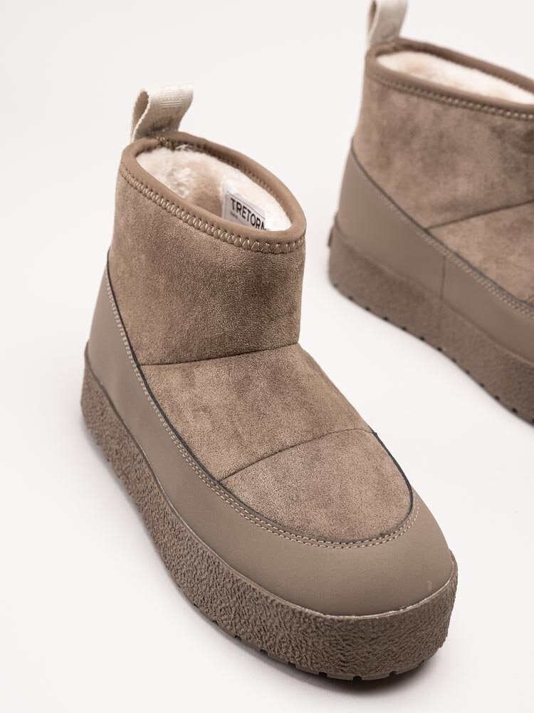 Tretorn - Alunda Hybrid Jr - Beige fodrade boots