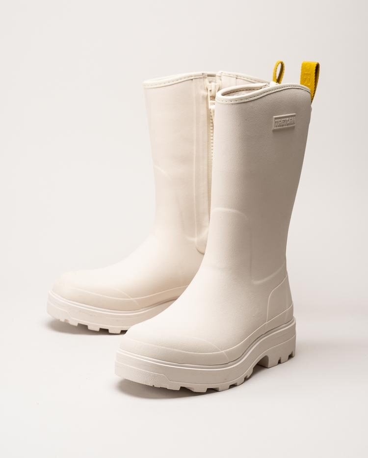 Tretorn - Halla Mid Winter - Off white fodrade gummistövlar