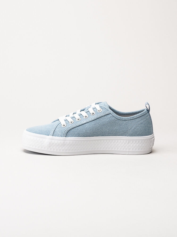 S.Oliver - Blå sneakers i textil