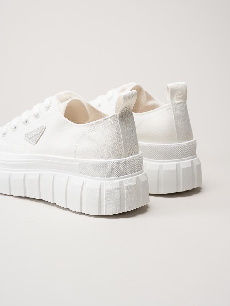 S.Oliver - Vita chunky sneakers i textil