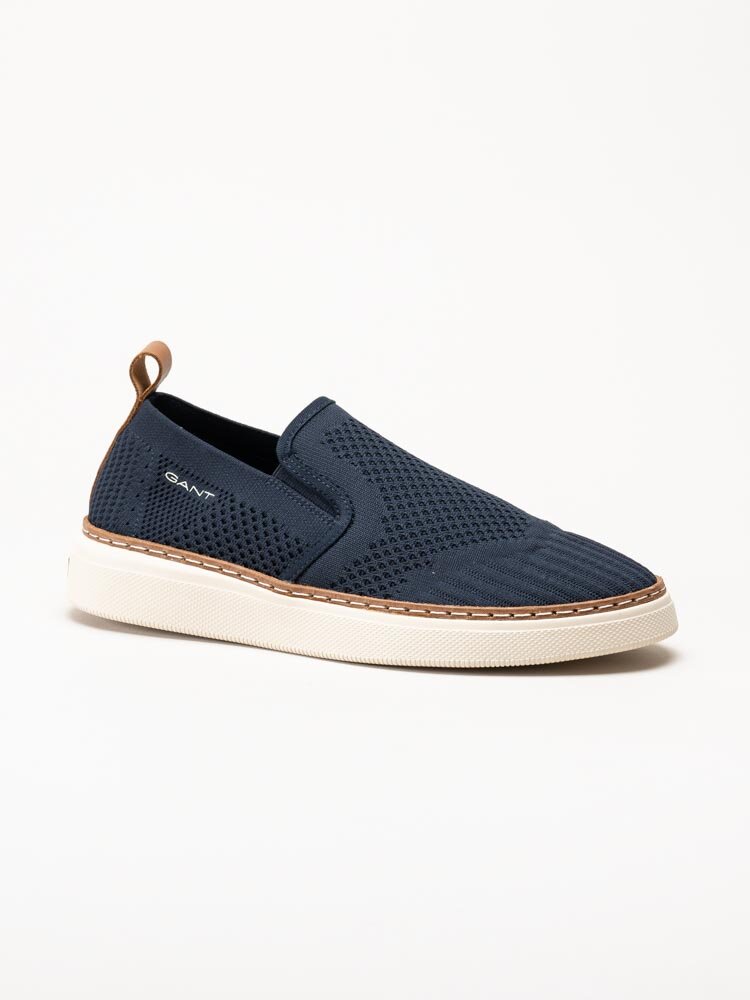 Gant Footwear - San Prep - Marinblå slip on textilskor