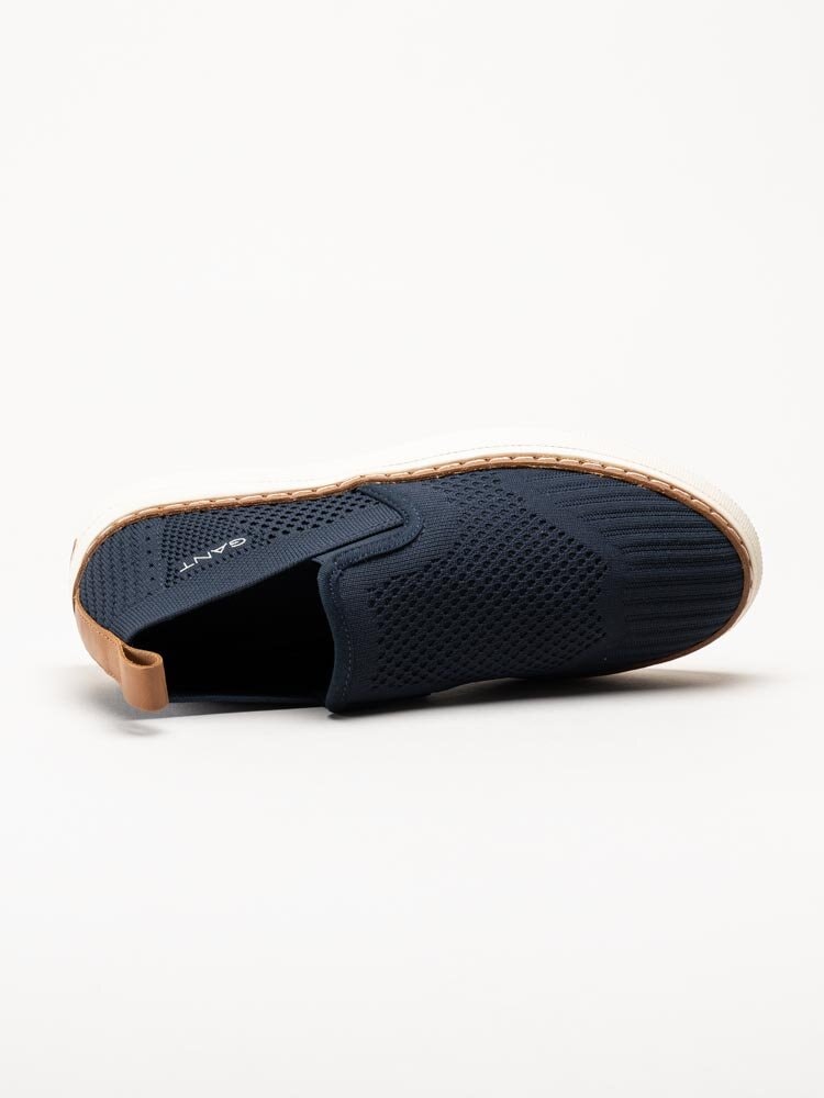 Gant Footwear - San Prep - Marinblå slip on textilskor