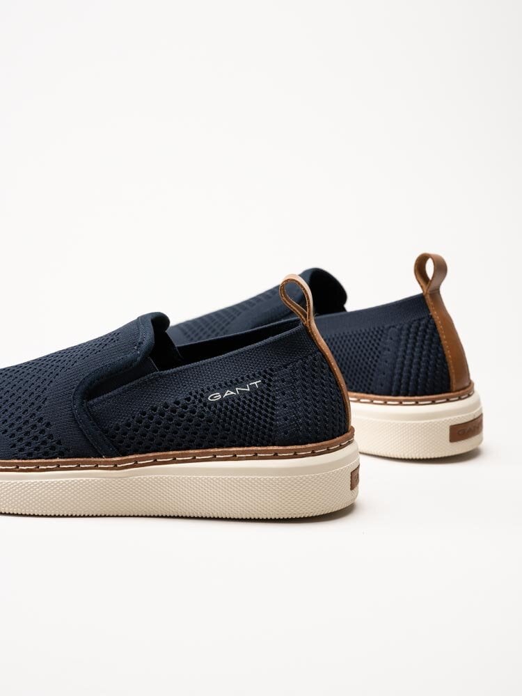 Gant Footwear - San Prep - Marinblå slip on textilskor