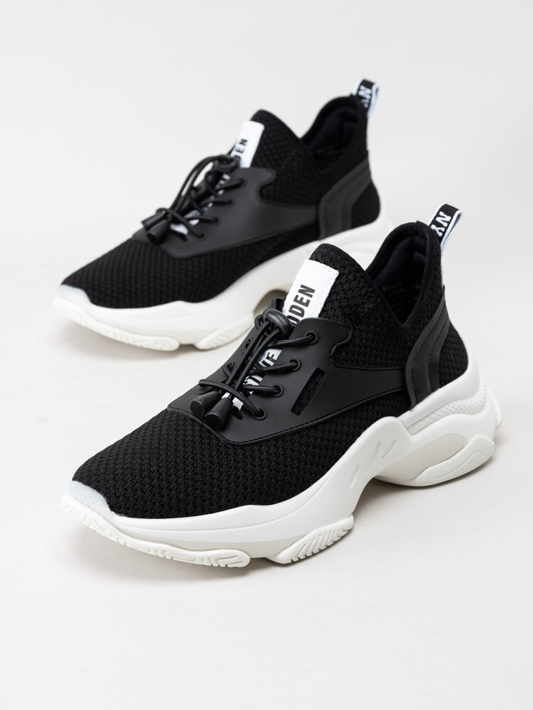 Steve Madden - Match - Svarta chunky sneakers i textil