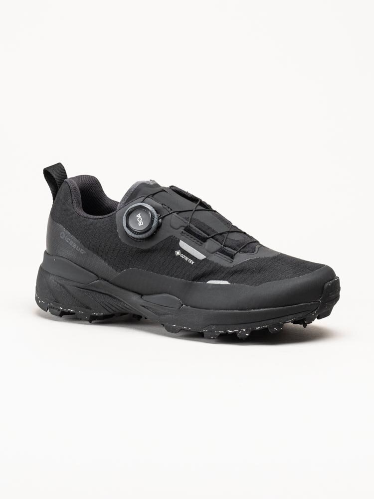 Icebug - Rover 2 Wmns BUGrip GTX - Svarta promenadskor med dubbar