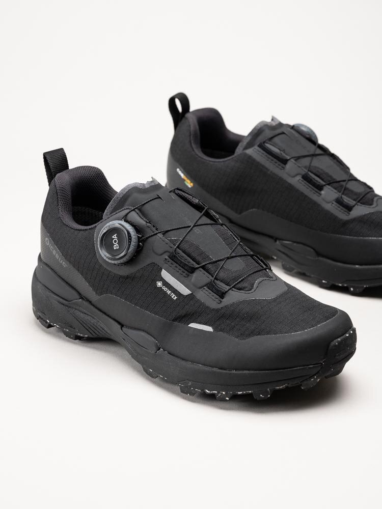 Icebug - Rover 2 Wmns BUGrip GTX - Svarta promenadskor med dubbar