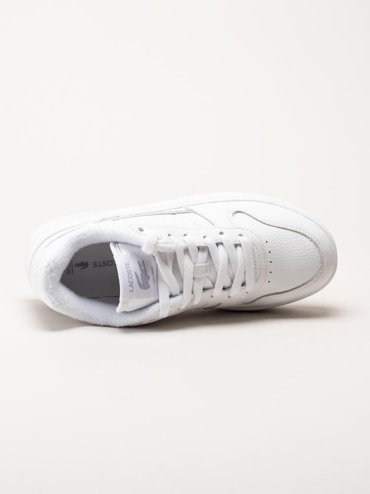 Lacoste - T-Clip Platform - Vita sneakers i skinn