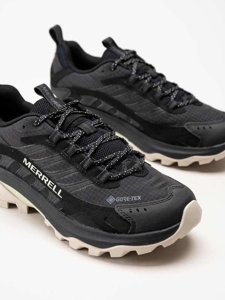 Merrell - Moab Speed 2 GTX - Svarta hikingskor med Gore-Tex