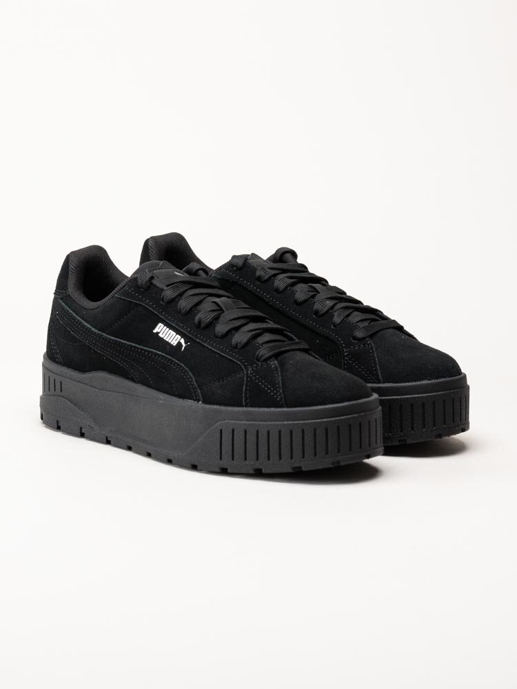 Puma - Karmen II - Svarta platåsneakers i mocka