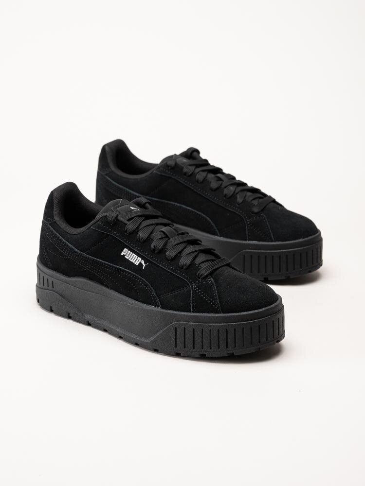 Puma - Karmen II - Svarta platåsneakers i mocka