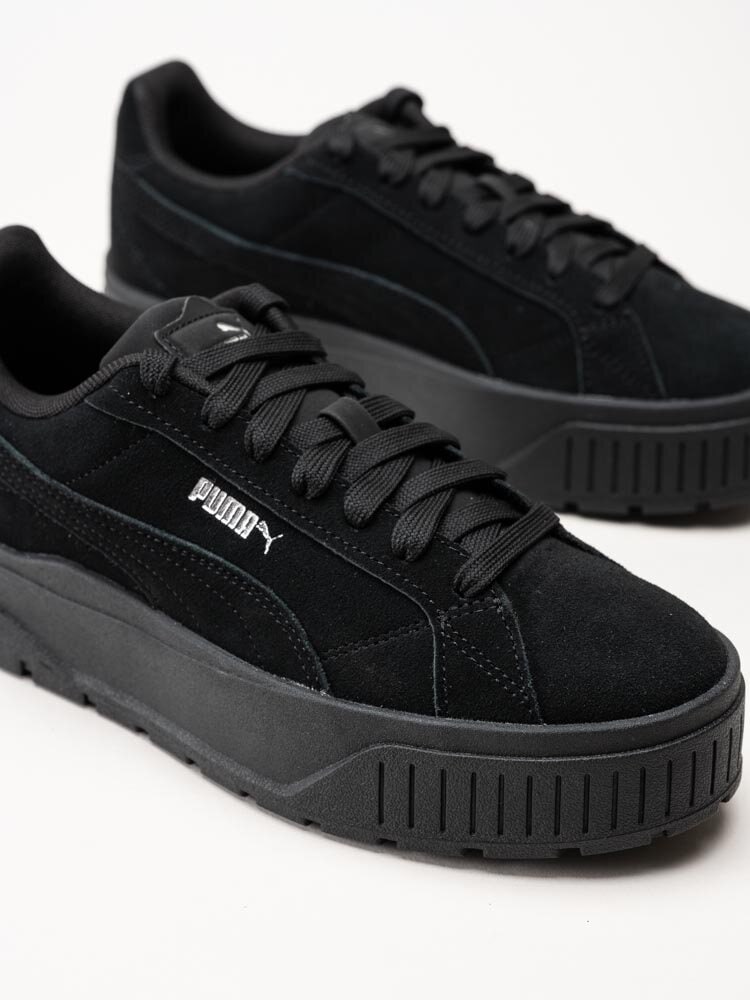 Puma - Karmen II - Svarta platåsneakers i mocka