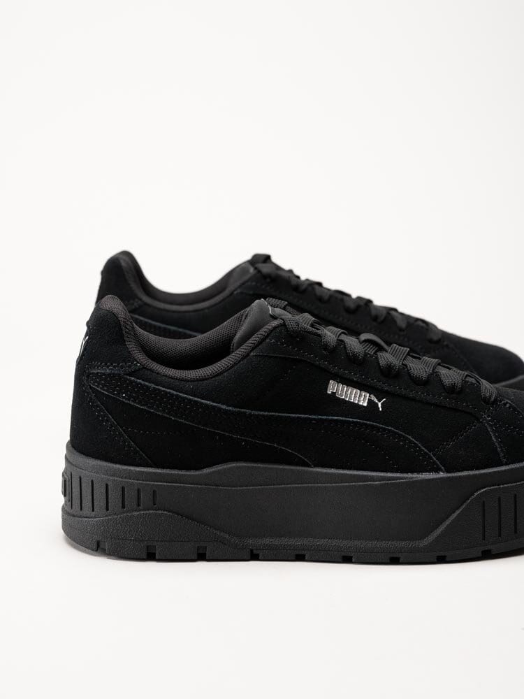 Puma - Karmen II - Svarta platåsneakers i mocka