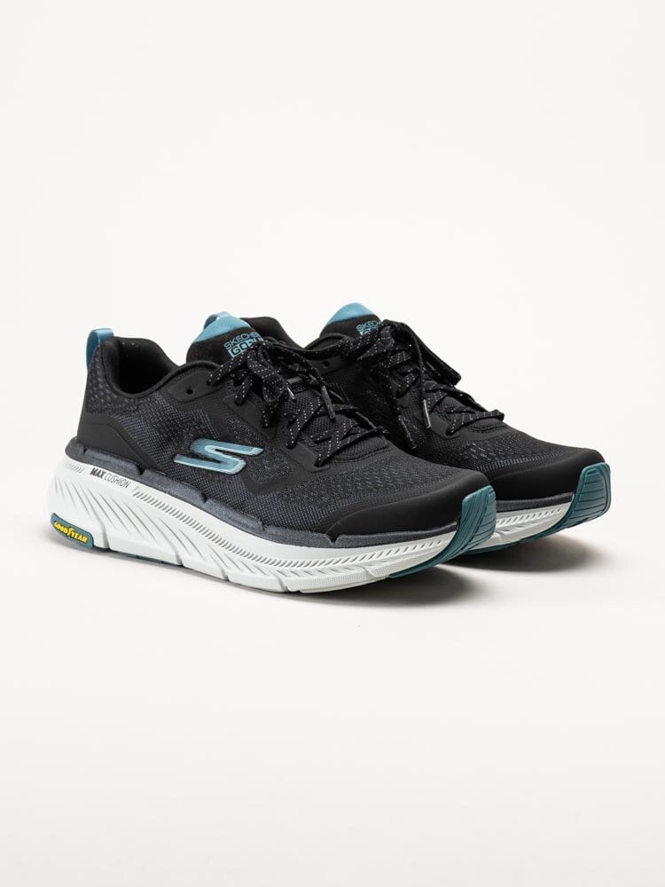 Skechers - Max Cushioning Premier 2.0 - Svarta sportskor i textil