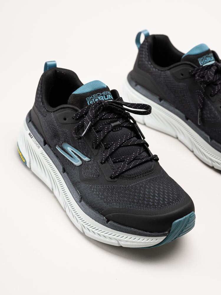 Skechers - Max Cushioning Premier 2.0 - Svarta sportskor i textil