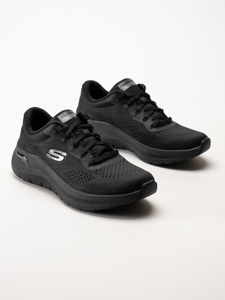 Skechers - Arch Fit 2.0 Big League - Svarta sportskor i textil