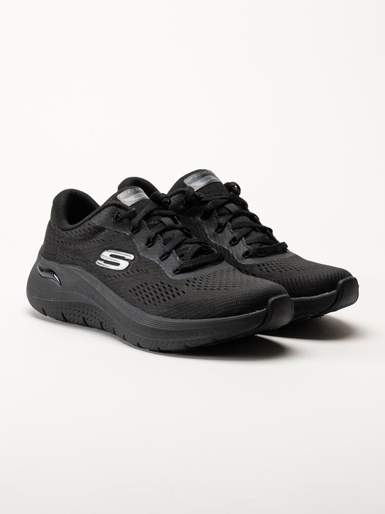 Skechers - Arch Fit 2.0 Big League - Svarta sportskor i textil