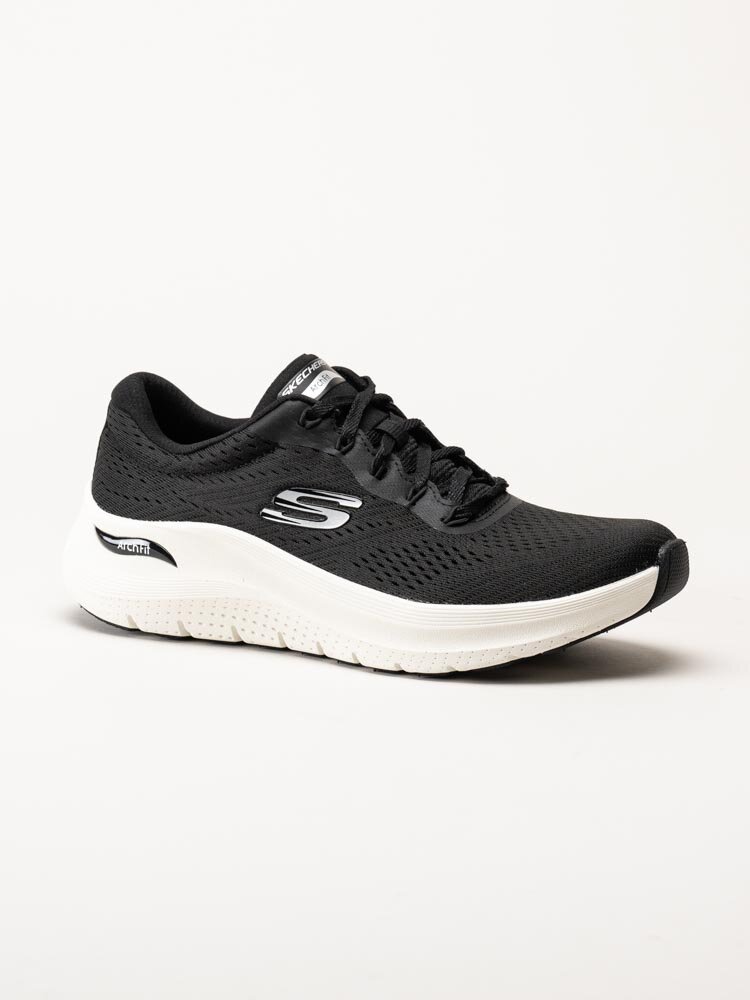 Skechers - Arch Fit 2.0 Big League - Svarta sportskor i textil