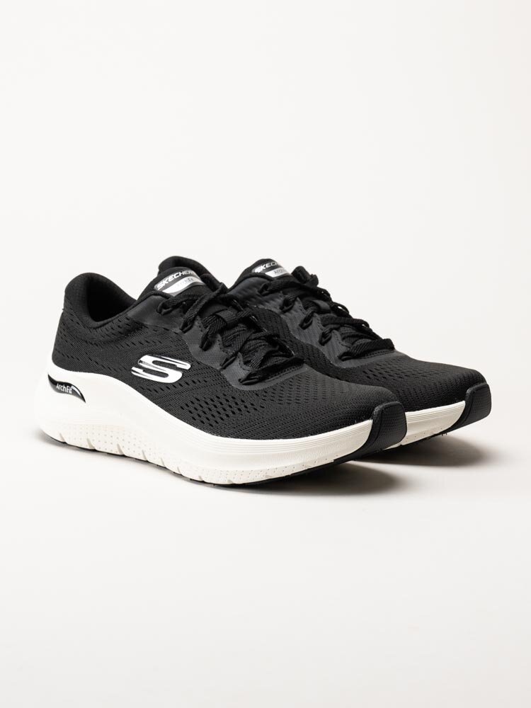 Skechers - Arch Fit 2.0 Big League - Svarta sportskor i textil