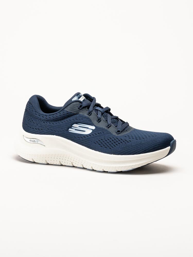 Skechers - Arch Fit 2.0 Big League - Mörkblå sportskor i textil