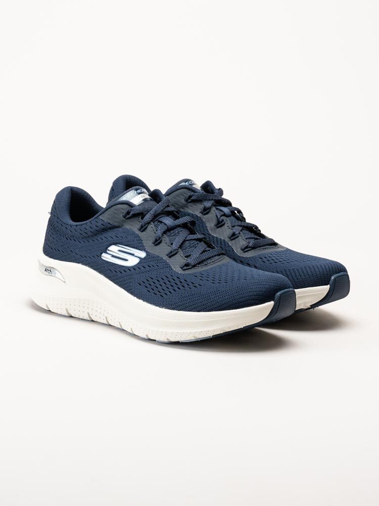 Skechers - Arch Fit 2.0 Big League - Mörkblå sportskor i textil