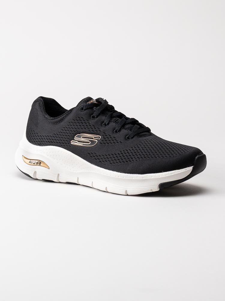 Skechers - Arch Fit - Big Appeal - Svarta sportskor i textil