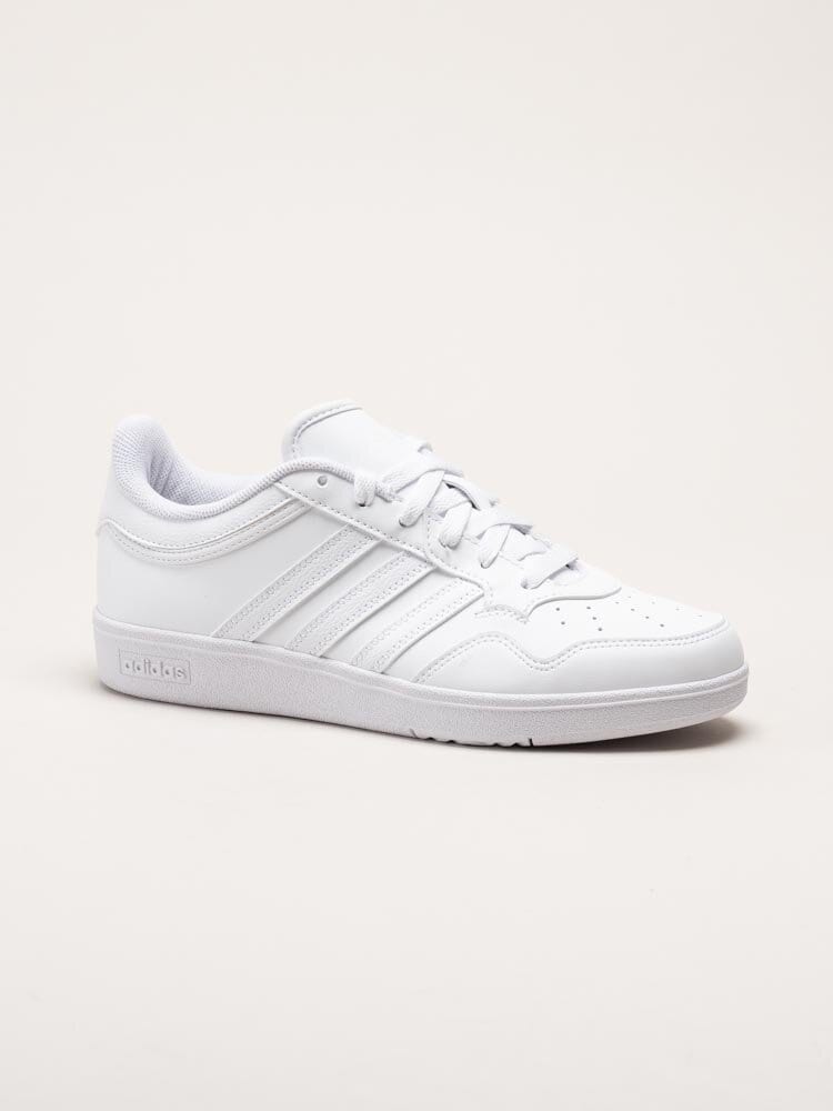 Adidas - Hoops 4.0 W - Vita sneakers i skinnimitation